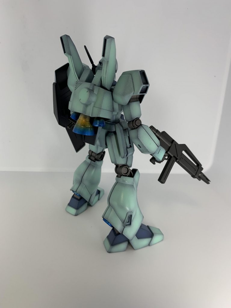 バックショットバーニアをクリアーカラーで塗装。