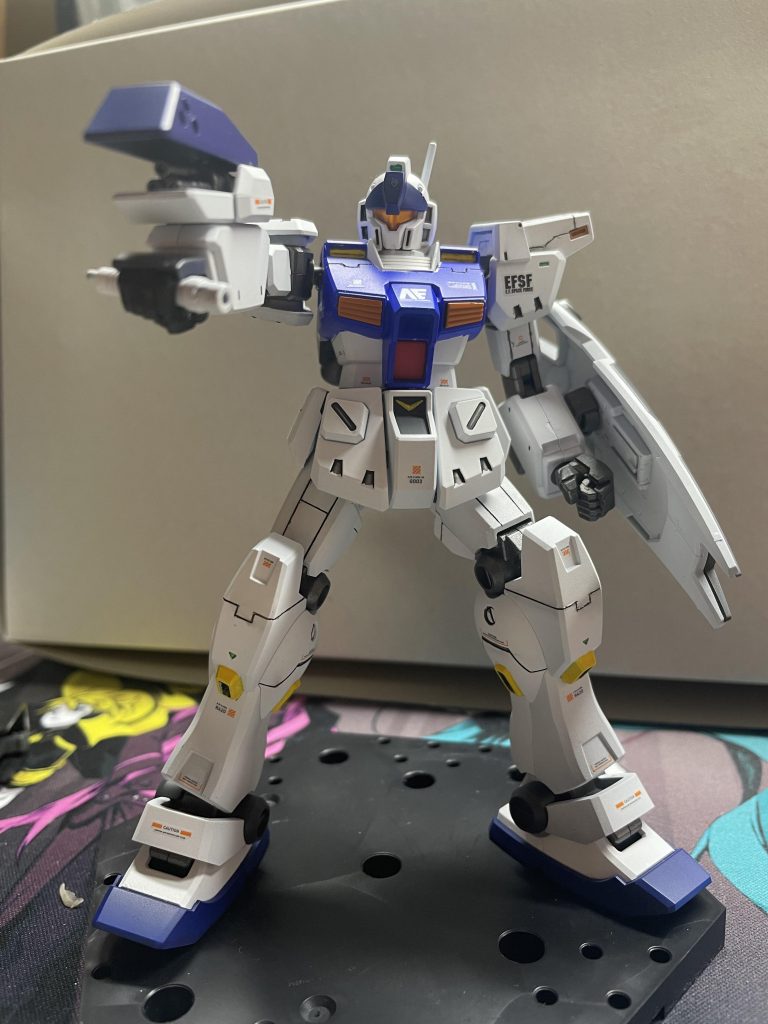 腕部ガトリング使用時