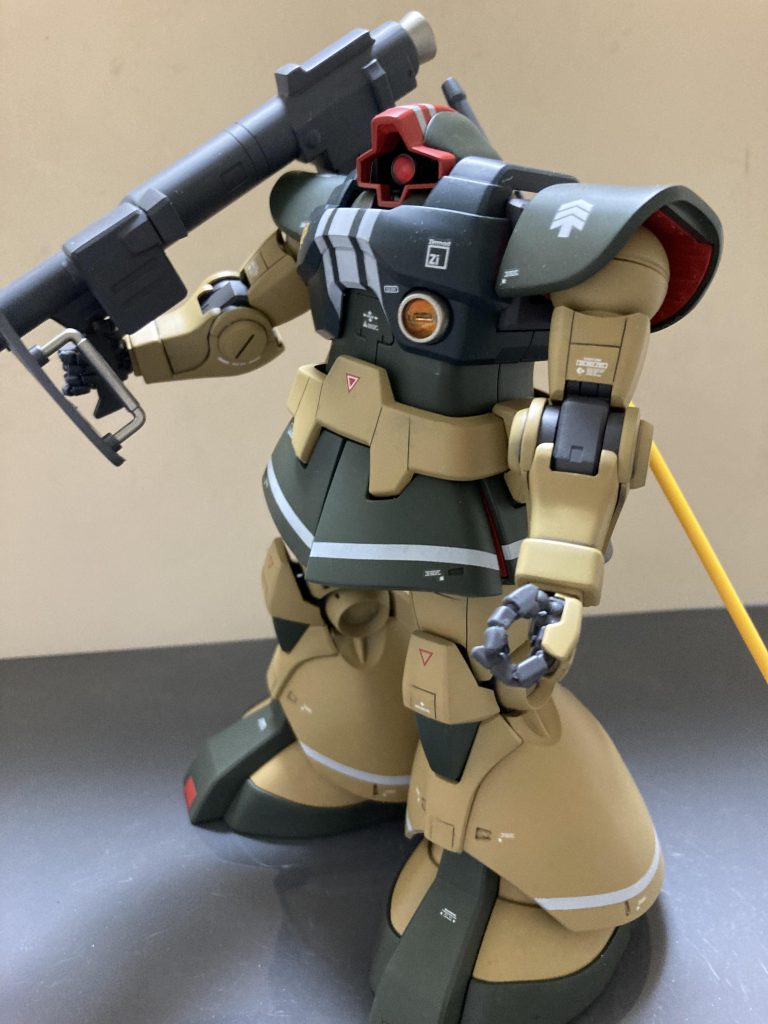 ラケーテンバズーカのみこれが一番ドムって感じです