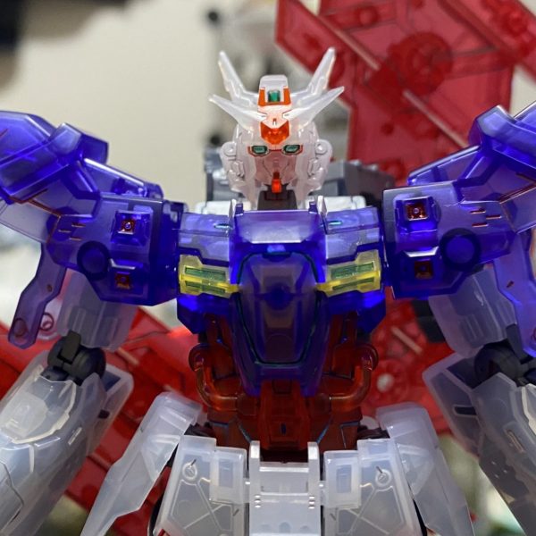 （過去作）HGムーンガンダム（クリアカラー