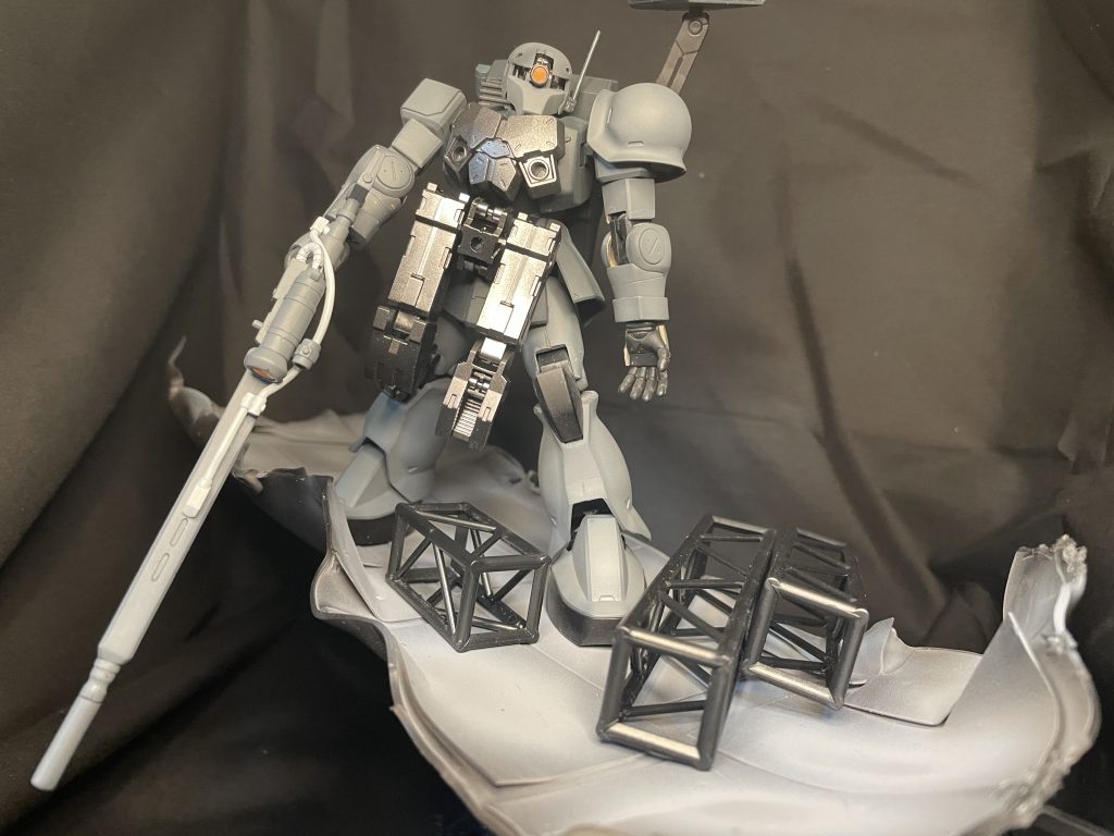 ザクⅠ スナイパー　HG–3枚目/制作者：M.sen