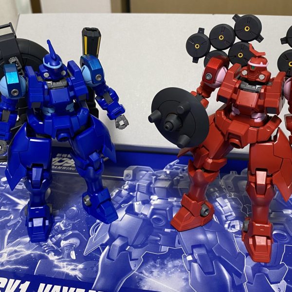 ガンプラ】HGAC ヴァイエイト ＆ メリクリウス レビュー
