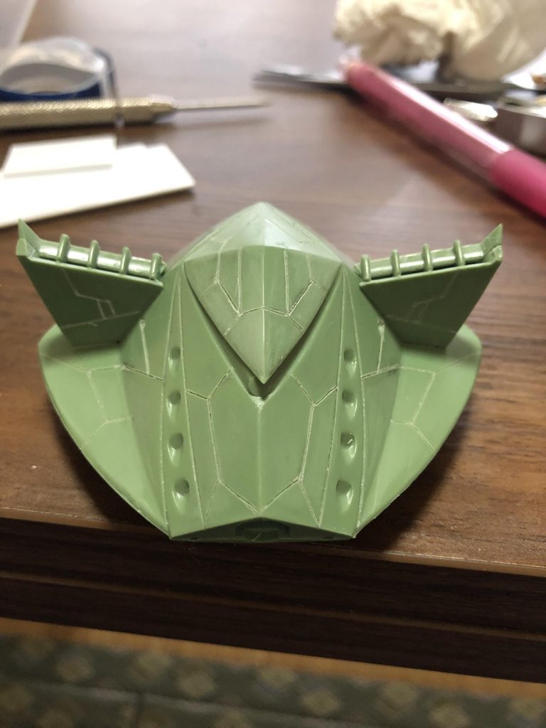 スジボリ入れるとリアル感増します