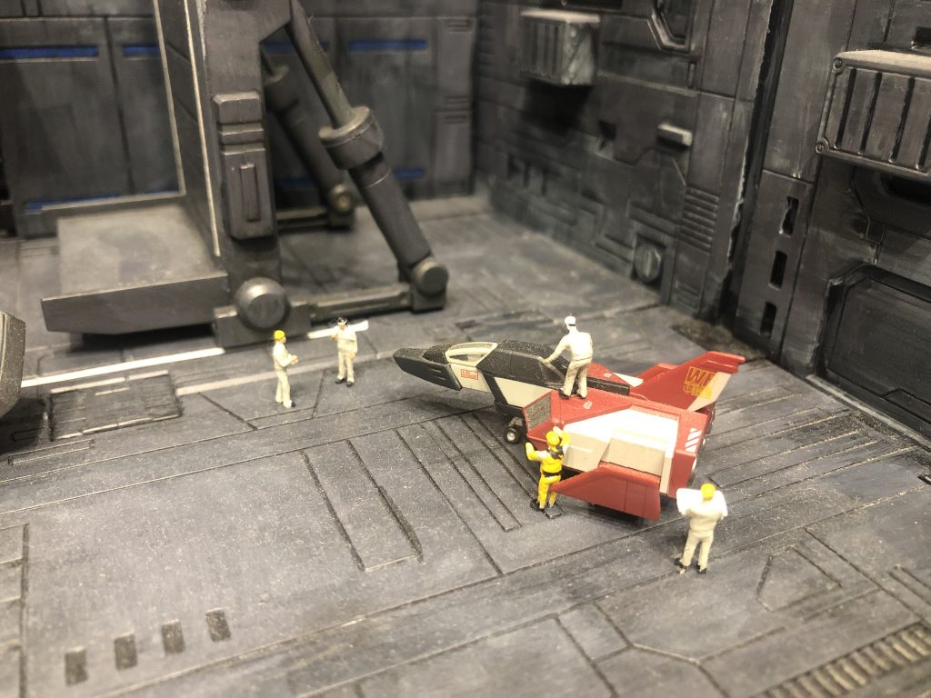 まだまだコアファイターも現役です。