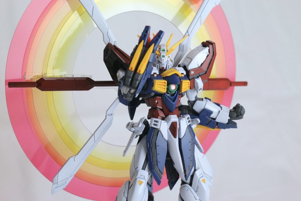 RGゴッドガンダム–4枚目/制作者：むぎCHA