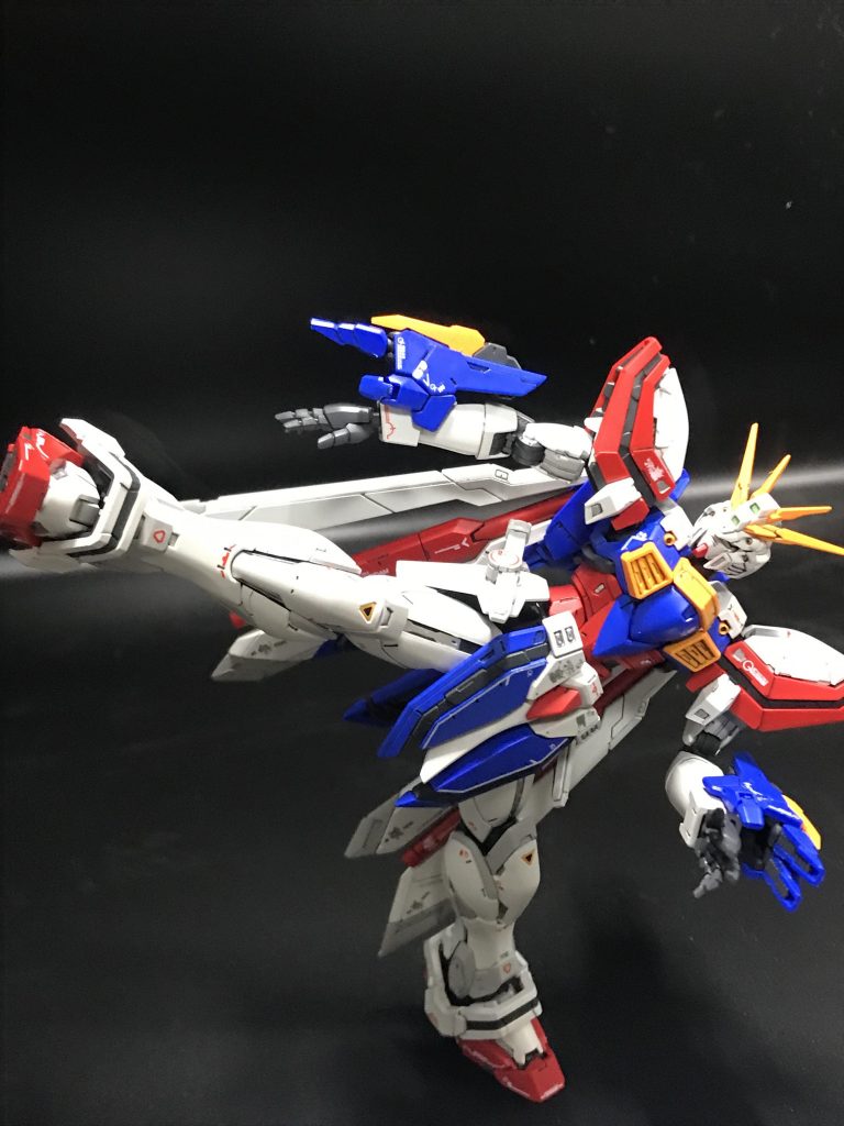 片足立ちでも安定性抜群。