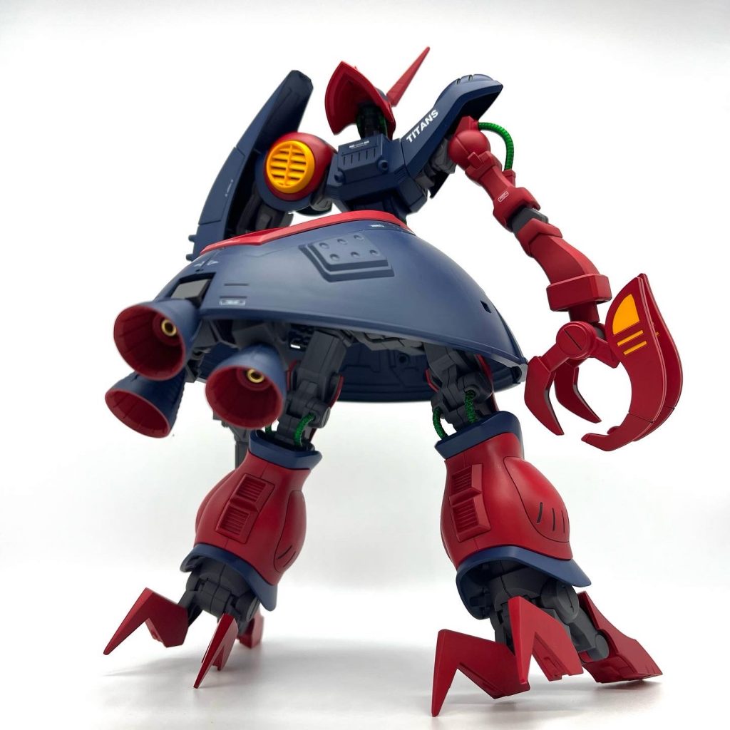 バーニアの中がなんか寂しかったので、ミニ四駆のハトメを埋め込んでみました。