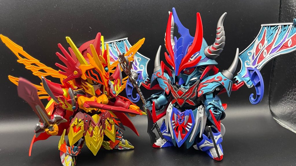 対決!灼熱騎士ロディマスストライクガンダム🆚氷獄魔王デビルウォーロックイージスガンダム果たして、全てを焼き尽くす炎が勝つか!?全てを凍らせる冷気が勝つか!?