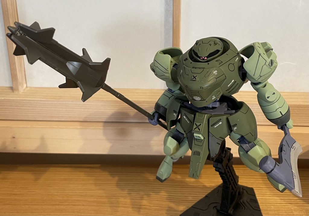 バルバタウロスの余剰パーツの武器も似合っていたので利用！