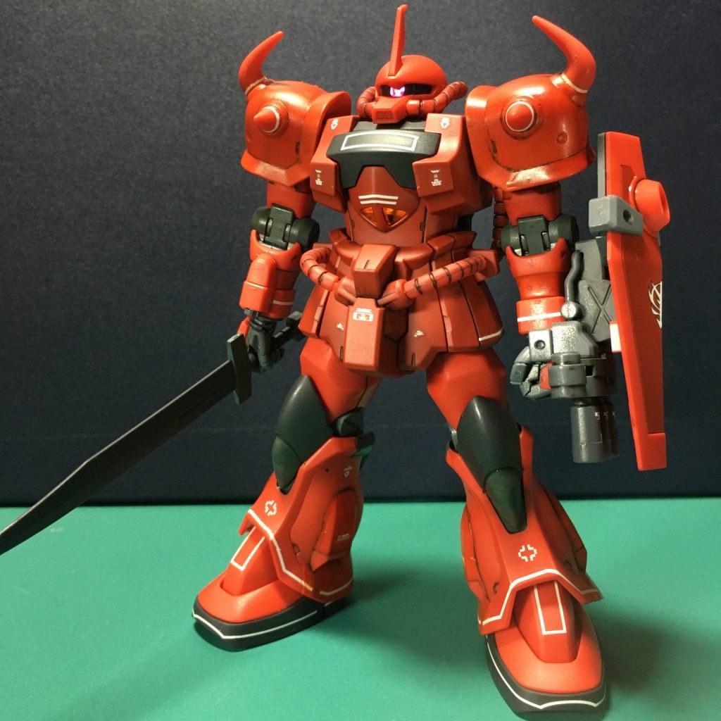 グフクリムゾンカスタム｜アデスの木の枝さんのガンプラ作品｜GUNSTA