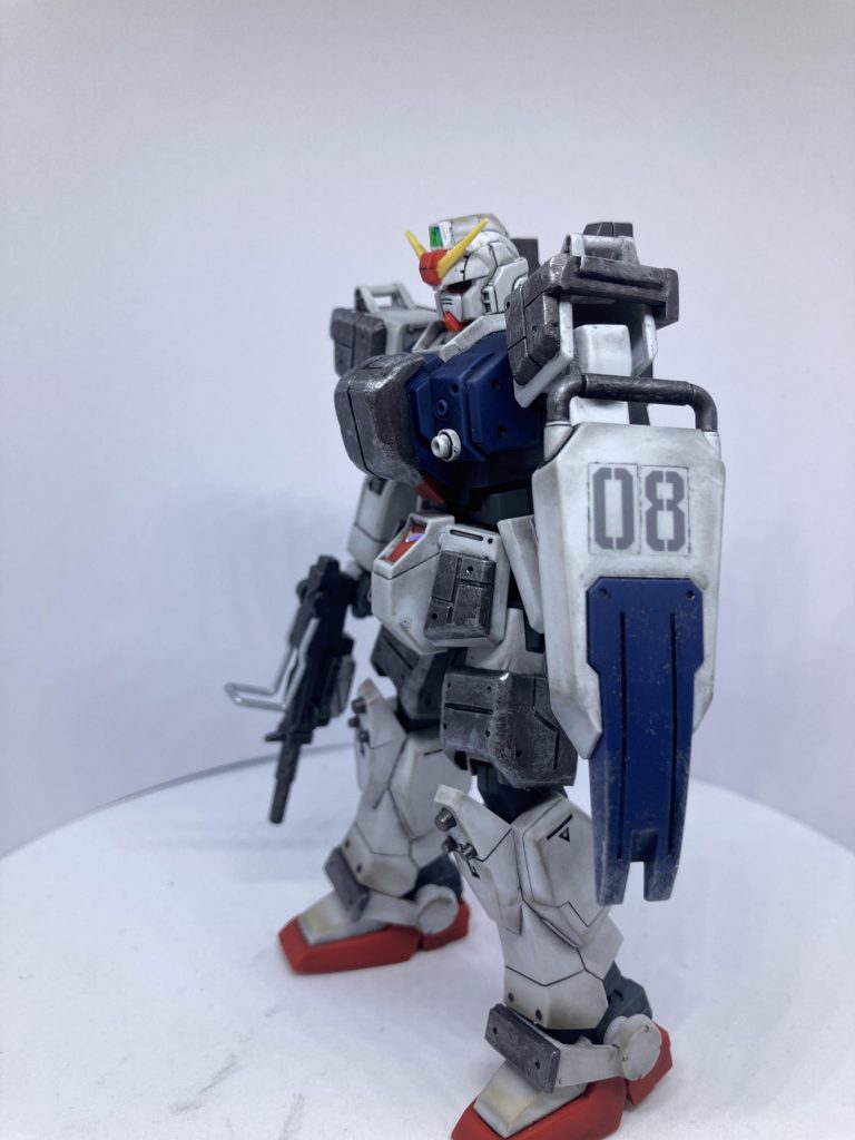 陸戦型ガンダム–3枚目/制作者：レン@筆塗り部分塗装