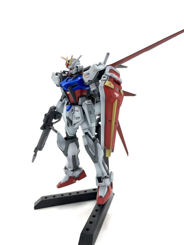 EG＋HGCEエールストライク　2体作成–3枚目/制作者：96模型店@店長ぐらむ