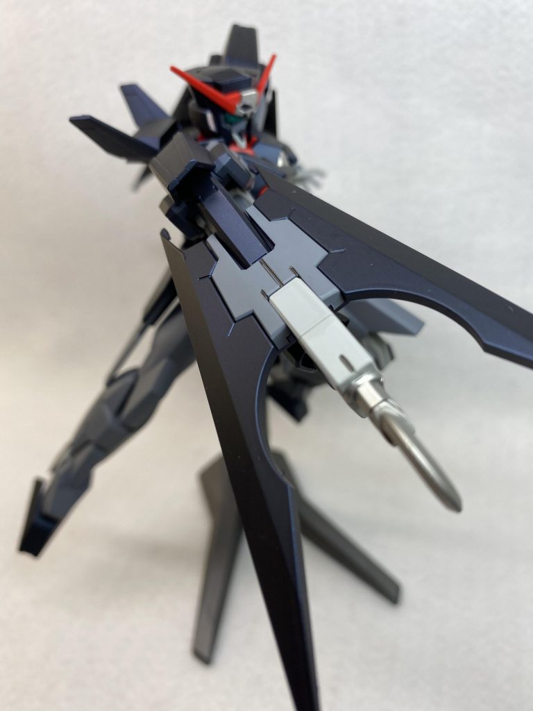 ブルーブラックの艶消しもいい感じで綺麗