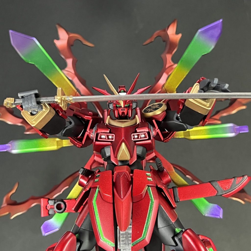 HG カミキバーニングガンダム エタニティ｜tumikiさんのガンプラ