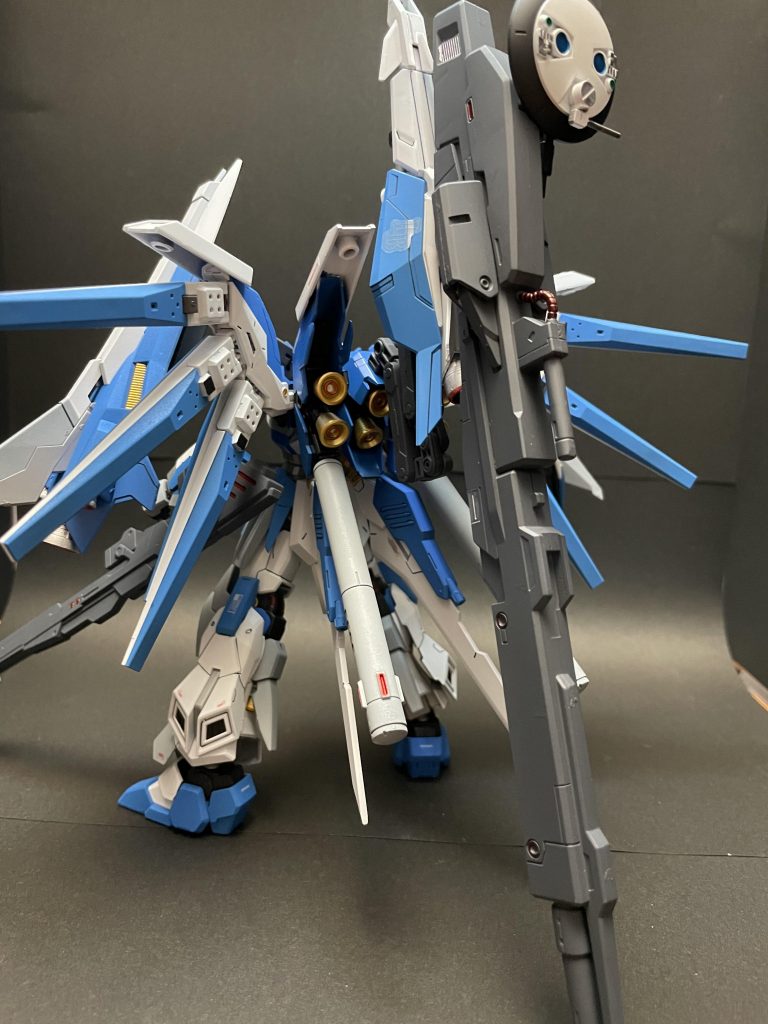 背面が訳わからなくなってますシールドとハイパーメガランチャーはネオジム磁石で接続