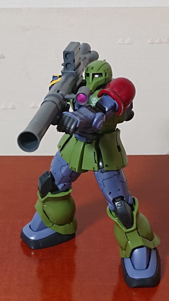 何気に着けた赤い肩が意外としっくりきて、お気に入りの１体になりました♪