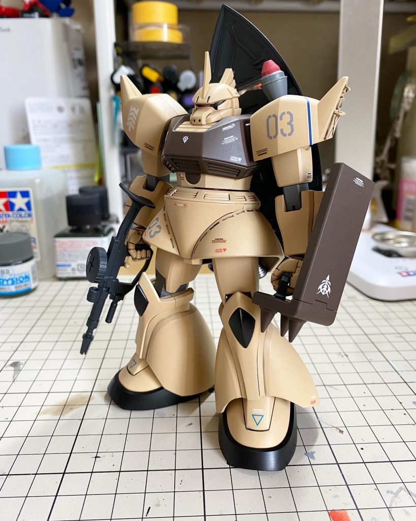 1/144 ゲルググ(シャア専用)–2枚目/制作者：ますす
