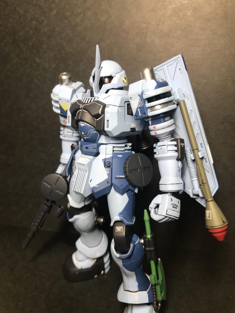 ザクマシンガン装備。ヅダが正式採用されたらヅダマシンガンになったんだろうか?🤔