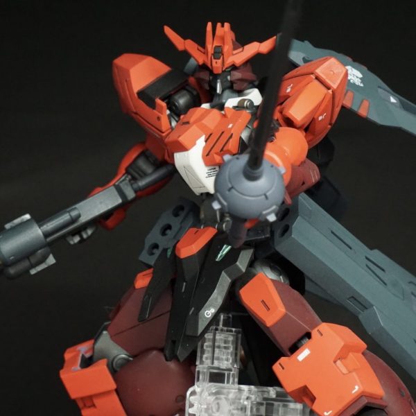 HGIBOガンダムヴィダール・レッドカラーver