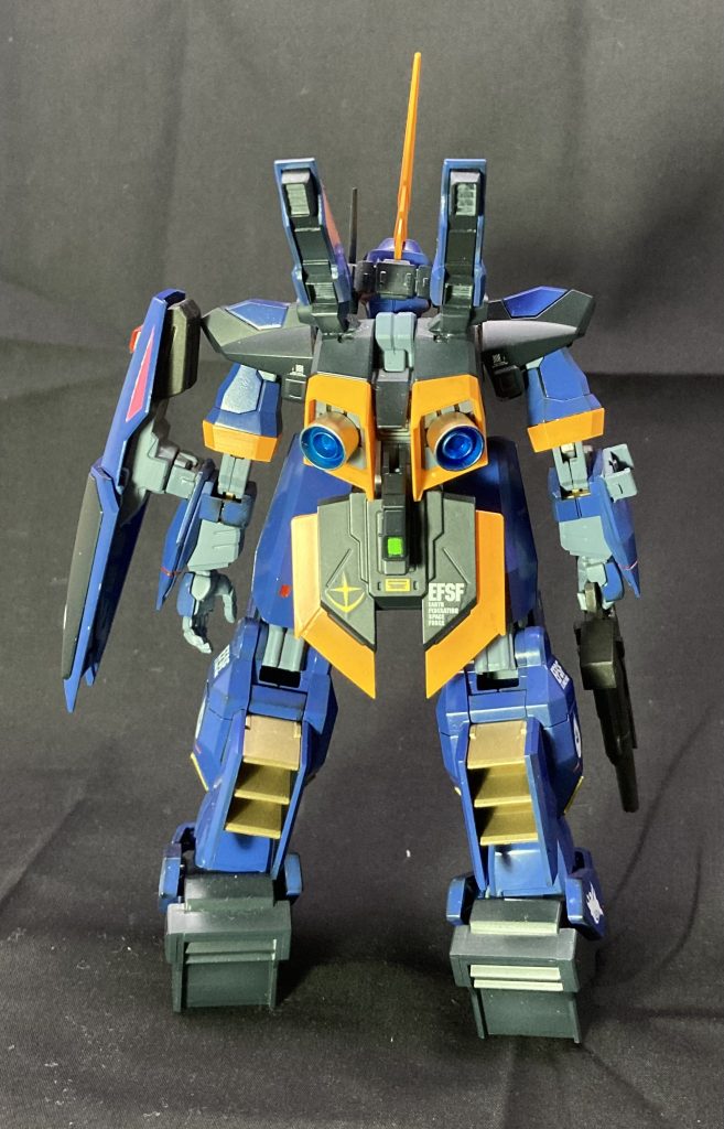 ティターンズデカールなかったので地球連邦軍仕様ですけど、まあこれはこれで。