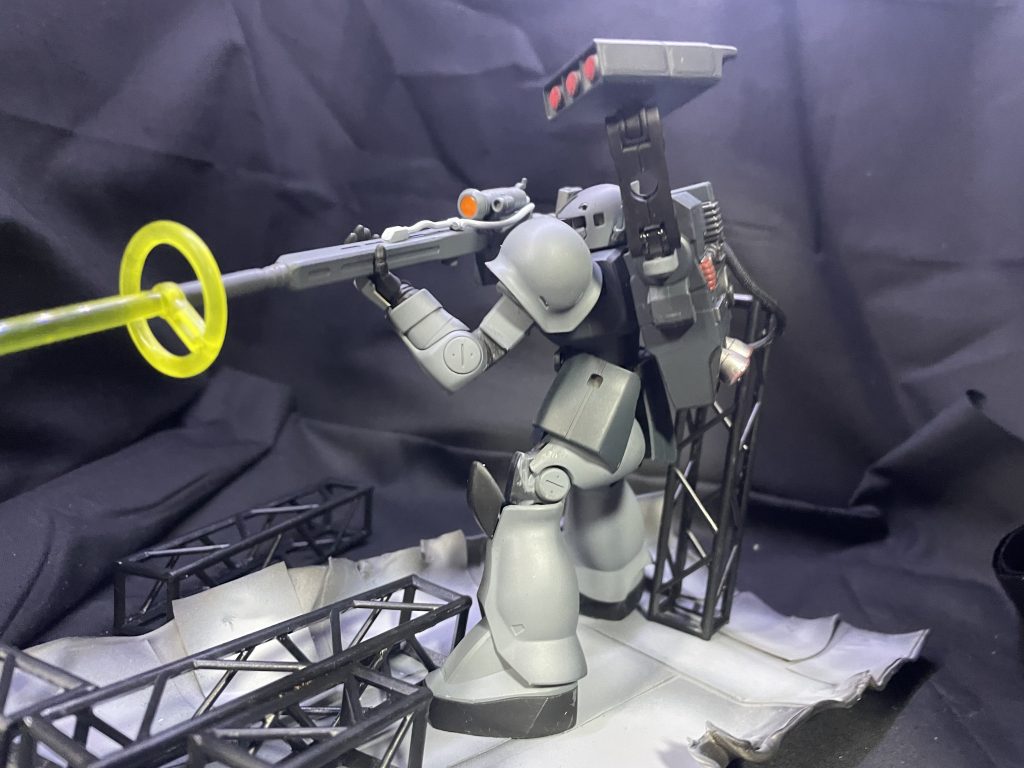 ザクⅠ スナイパー　HG–4枚目/制作者：M.sen