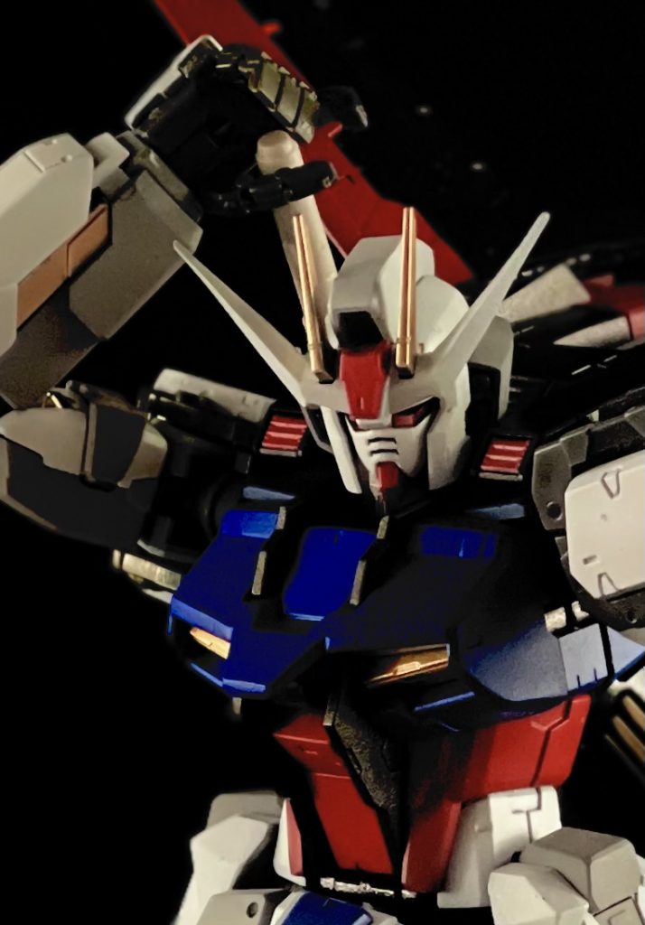 RG 1/144 GAT-X105A エールストライクガンダム–3枚目/制作者：XXXG01W