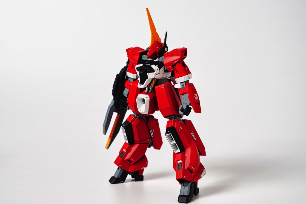 HGバーザムRE-ZEON鹵獲仕様A.O.Z RE-BOOT ver.–4枚目/制作者：七式ガンプラ部