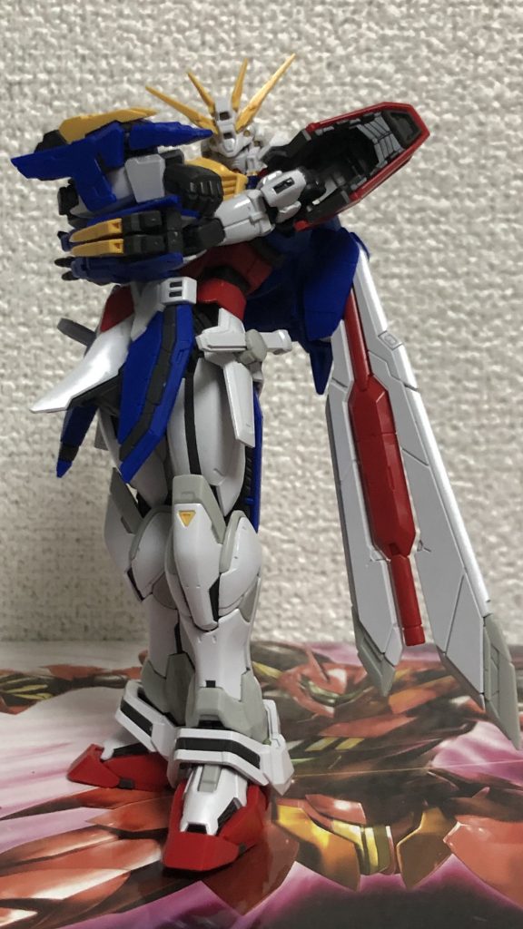 RGゴッドガンダム(素組み)–3枚目/制作者:リリカル