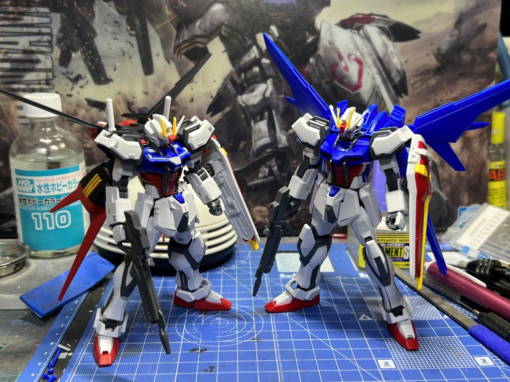 連続でストライクガンダムを作ってみました。