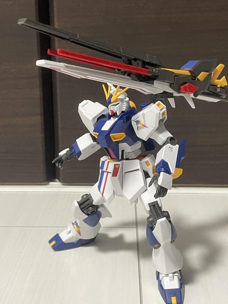 クロスブーストで言うところのn特殊射撃ロングレンジフィンファンネル展開用パーツで狙撃モード的なやつになります