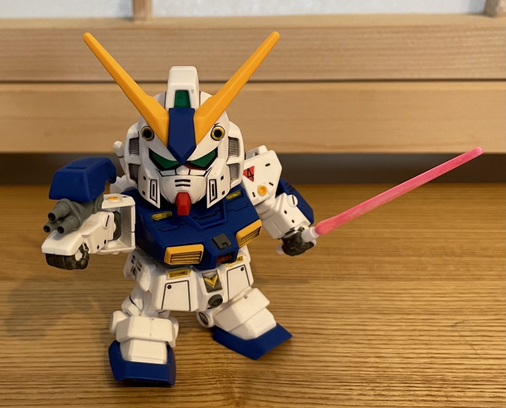 アレックスのHGやMGが買えないのでBB戦士を作ってみたんですが、中々良い出来のキットだと思います😃