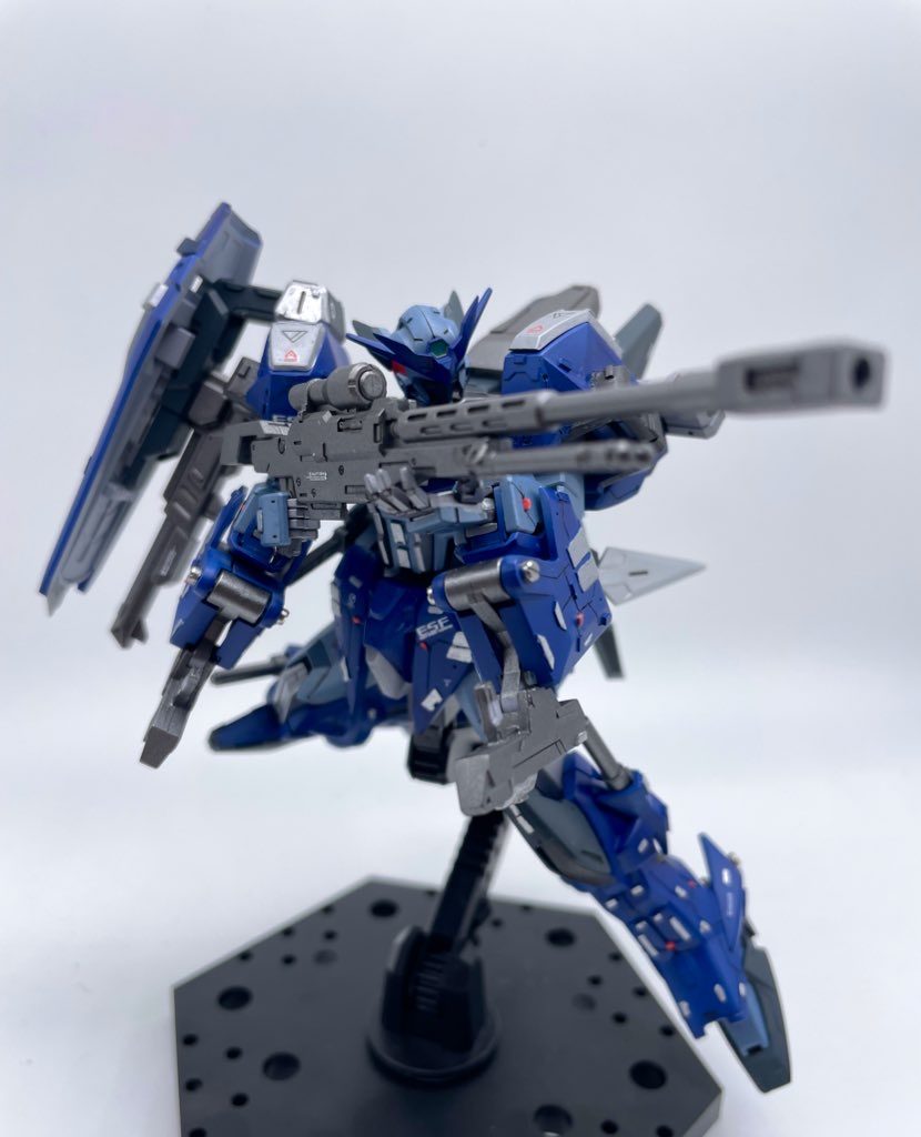 GNスナイパーライフル構えポーズ