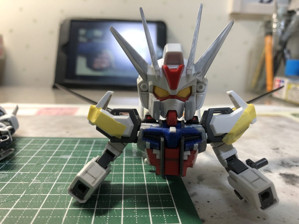 上半身のイメージ改修中。