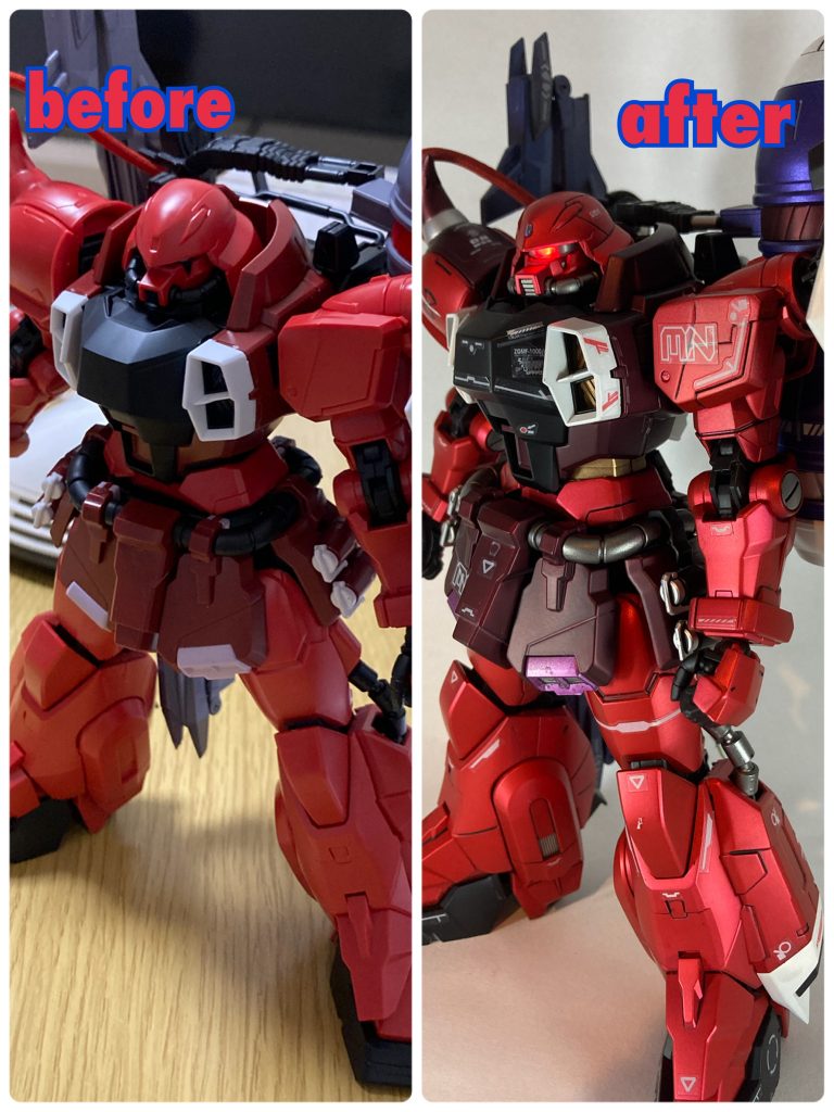 塗装前との比較画像になります!