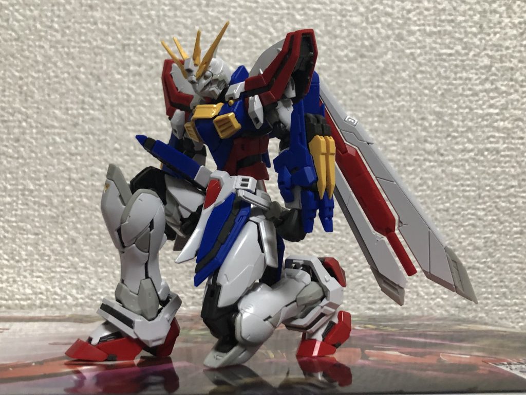 RGゴッドガンダム(素組み)–2枚目/制作者:リリカル