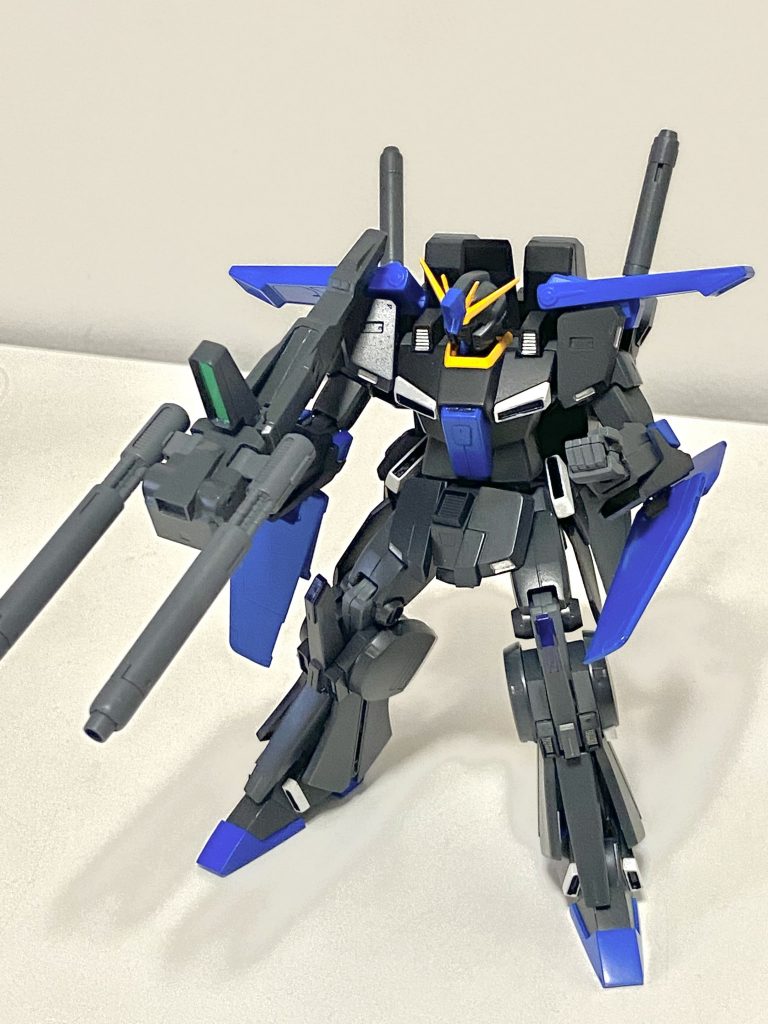 肩があまり上がらないのをどうにかすればよかったかなあ。でもダブルビームライフルはかっこいい。