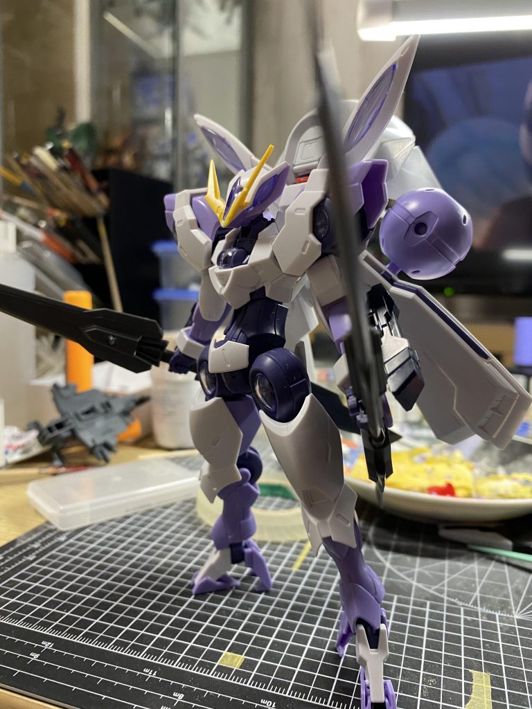 塗装前。塗装前の方がかっこいいかも