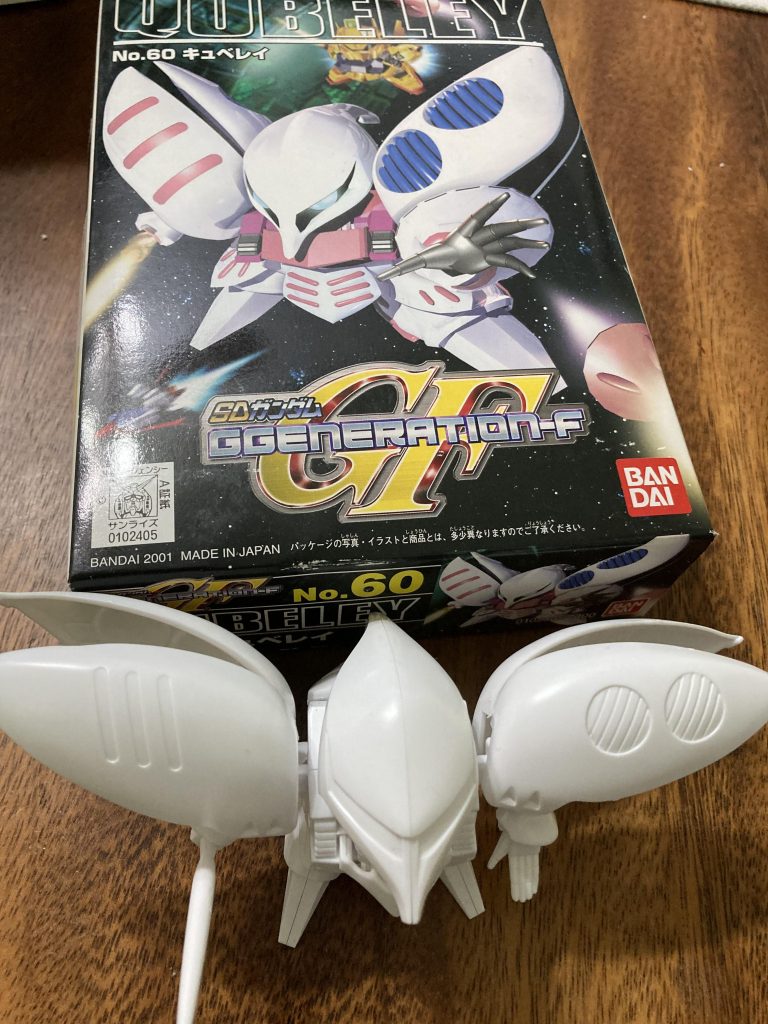 SDガンダムジェネレーションFのキュベレイをシュッとしたスタイルにする為に「初クロスシルエット」にしようと思いましたが、、対応してなかったんですねww