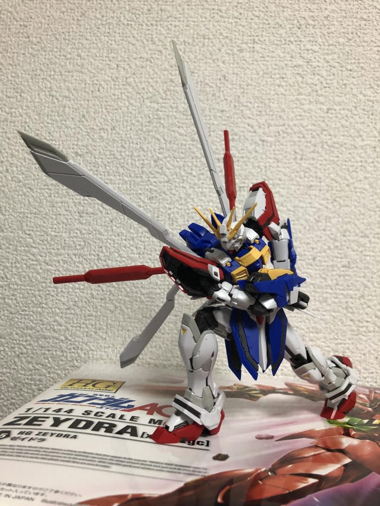 RGゴッドガンダム(素組み)–9枚目/制作者:リリカル