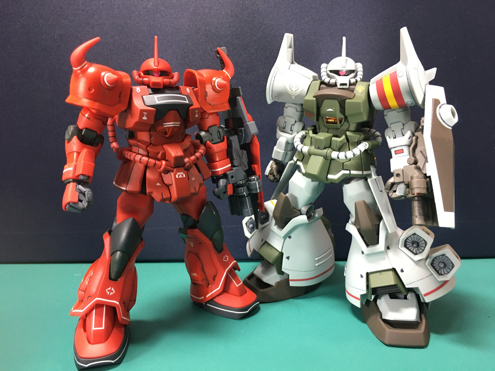 グフクリムゾンカスタム｜アデスの木の枝さんのガンプラ作品｜GUNSTA