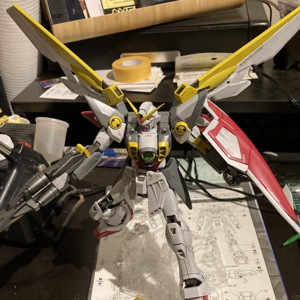 ウイングガンダム　カラーチェンジ