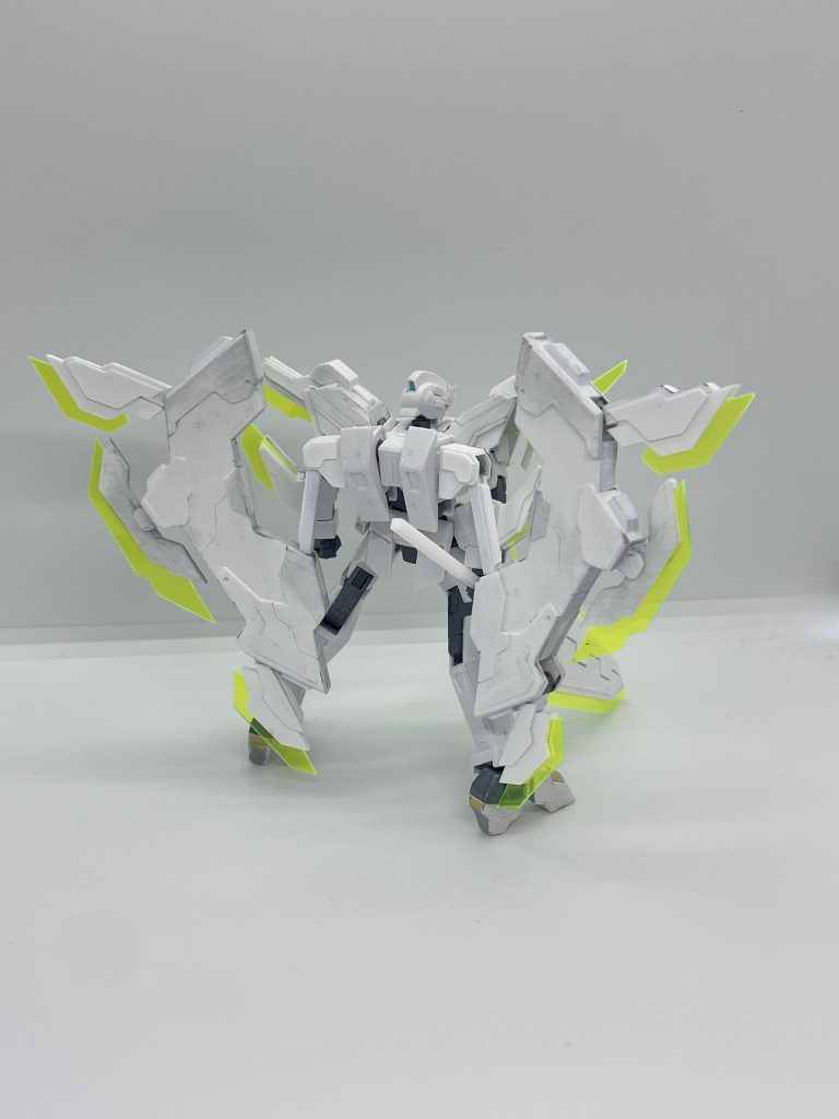 塗装前の後ろ姿。