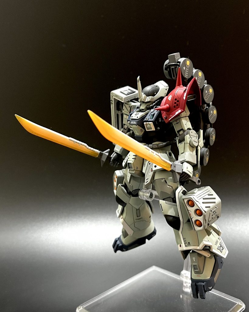 本作品も前回の陸戦型ガンダムと同じくらい気合を入れて作成いたしました!