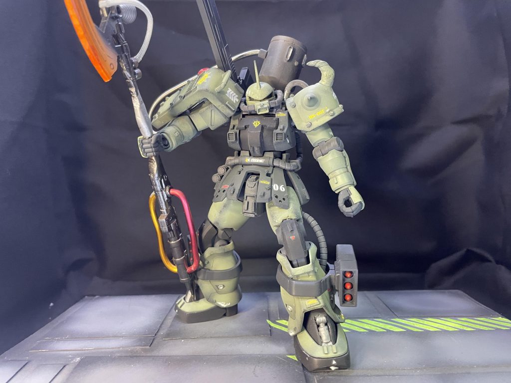 ザクⅡ F2 HG–4枚目/制作者：M.sen