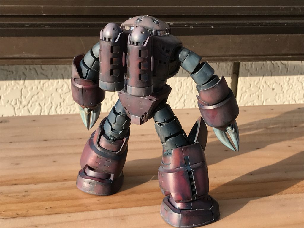 RG ズゴック　成形色仕上げ–3枚目/制作者：ひいくん