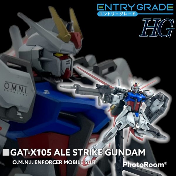 EG＋HGCEエールストライク　2体作成