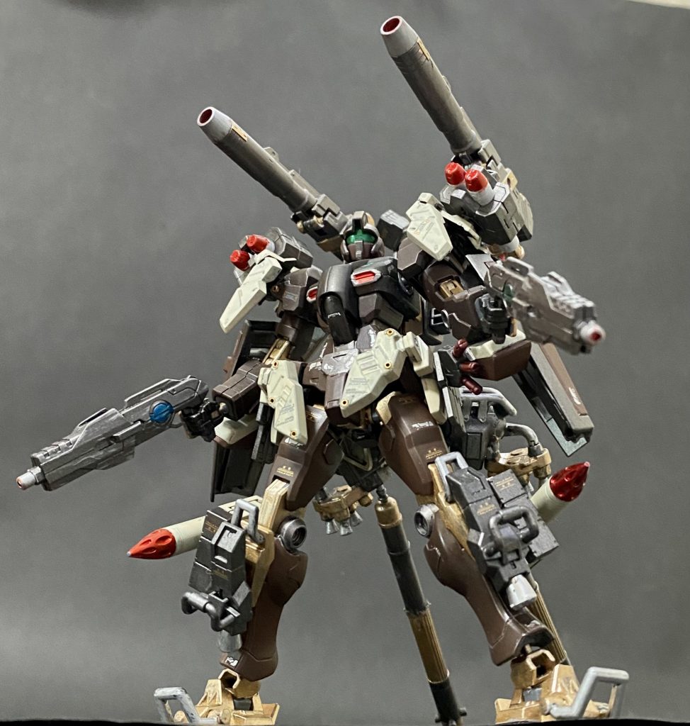 キャノンはバッチリ展開します。しかしガンダム作品より30mmに近くなったかな?😆