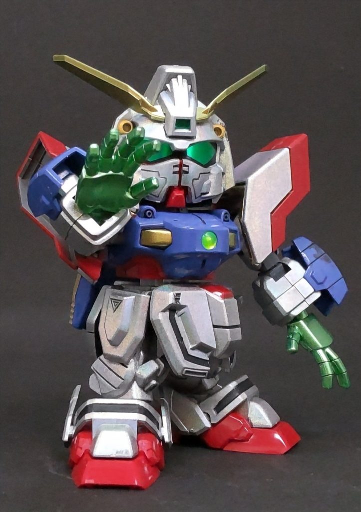 SD シャイニングガンダム–2枚目/制作者：三代目和菓子屋