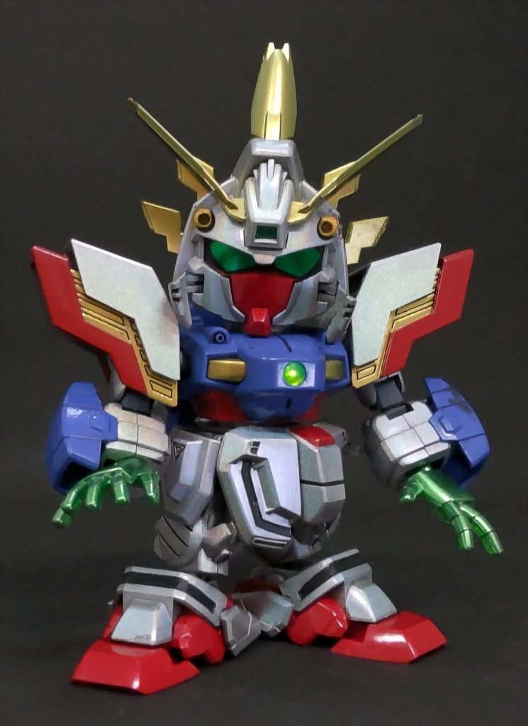 SD シャイニングガンダム–3枚目/制作者：三代目和菓子屋