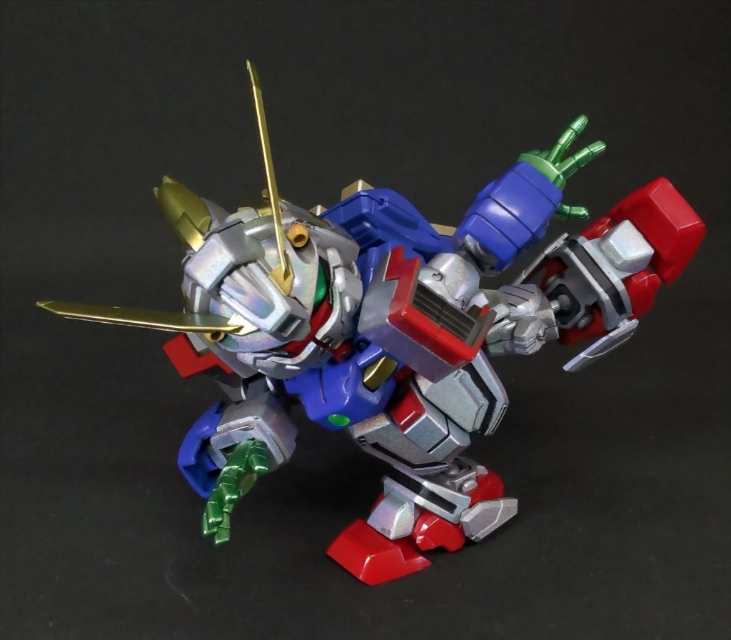 SD シャイニングガンダム–4枚目/制作者：三代目和菓子屋